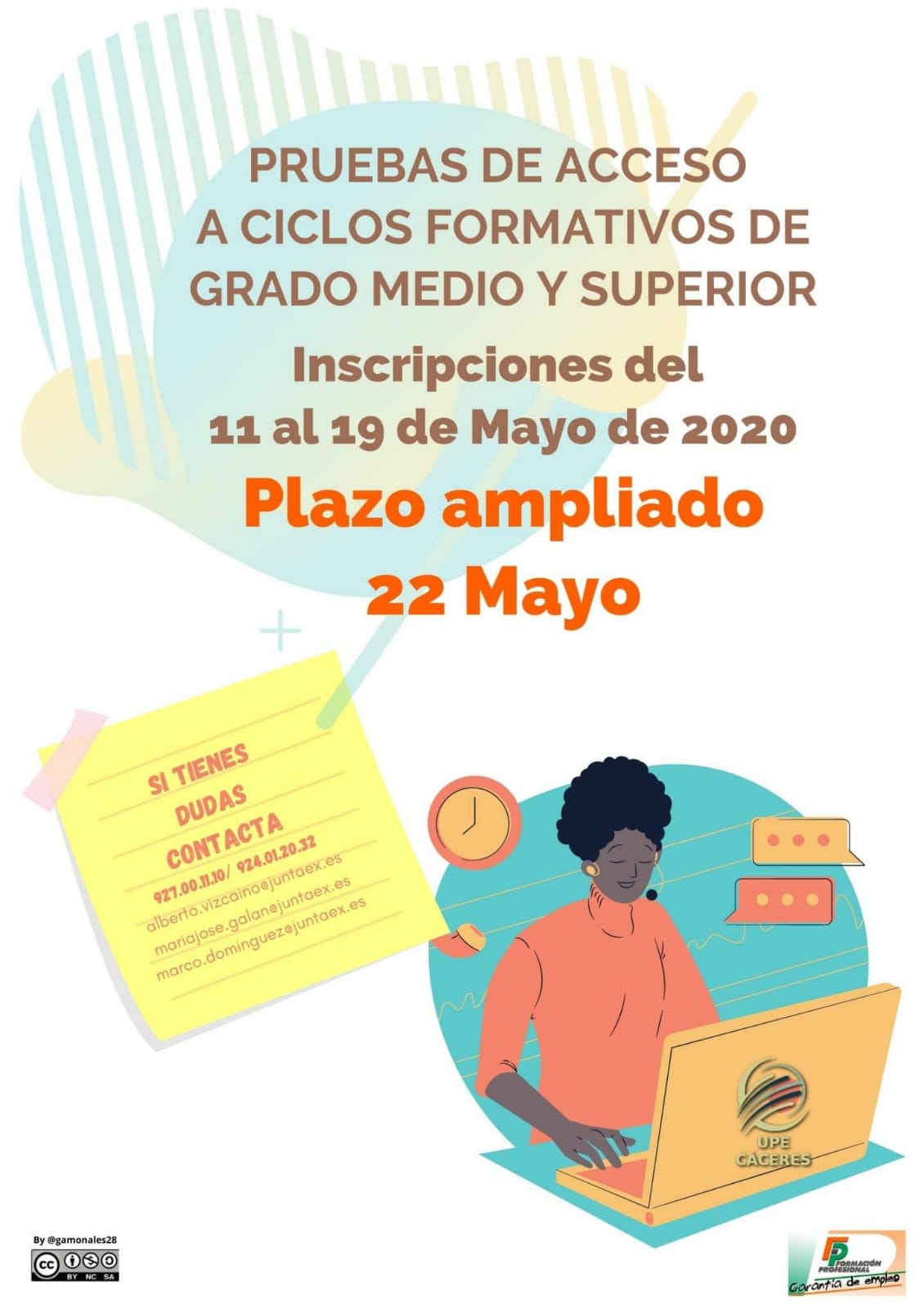 PRUEBAS CICLOS FORMATIVOS 2020